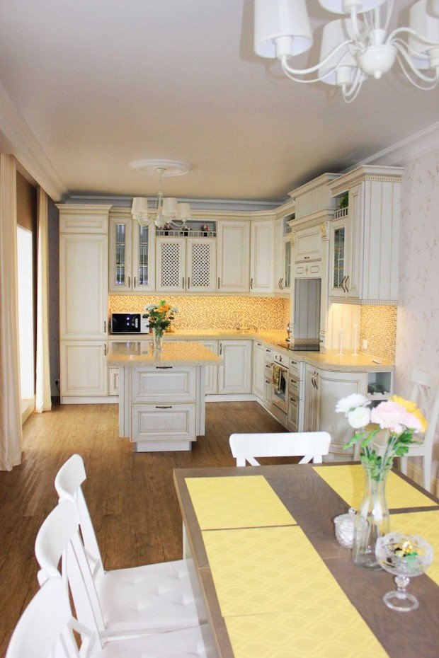 Фото из портфолио Светлая квартира – фотографии дизайна интерьеров на INMYROOM