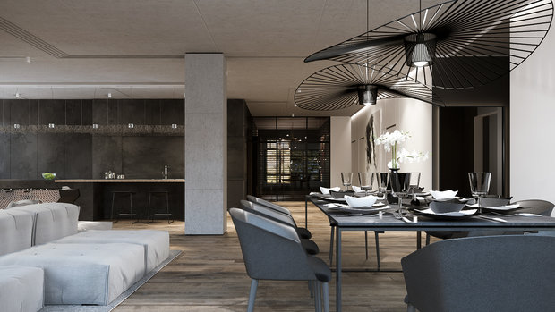 Фото из портфолио ПРОСТОРНЫЕ АПАРТАМЕНТЫ ДЛЯ СОВРЕМЕННОГО ЧЕЛОВЕКА – фотографии дизайна интерьеров на INMYROOM