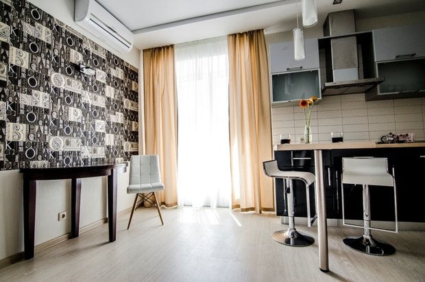 Фото из портфолио ЧЕРНО-БЕЛЫЙ HI-TECH, ЖК САДОВЫЙ – фотографии дизайна интерьеров на INMYROOM