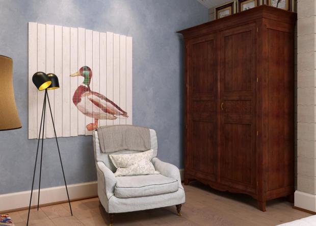 Фотография: Спальня в стиле Прованс и Кантри, Дом, Проект недели, Челябинск, 3 комнаты, Более 90 метров, Марина Кутепова – фото на INMYROOM