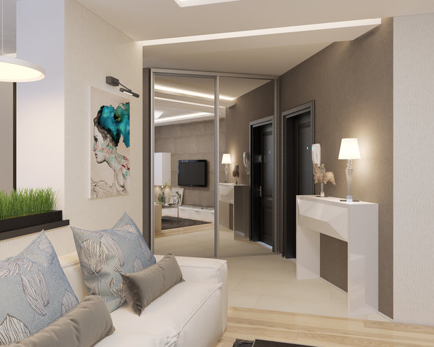 Фото из портфолио Реализация дизайн-проекта под ключ  – фотографии дизайна интерьеров на INMYROOM