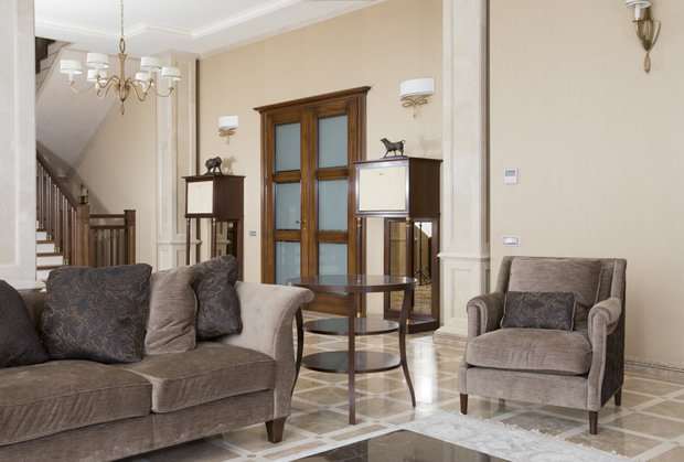 Фото из портфолио Дом в Подмосковье, 1000 м2 – фотографии дизайна интерьеров на INMYROOM