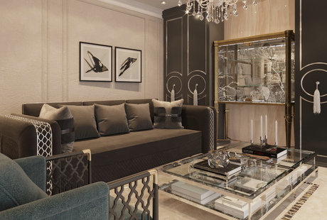 ДИЗАЙН ИНТЕРЬЕРА ДЛЯ СЕМЬИ 300 КВ.М. В МОСКВЕ