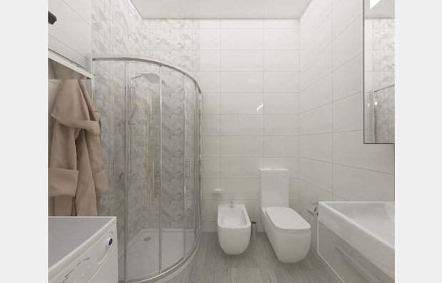 Фото из портфолио Дизайн квартиры-студии – фотографии дизайна интерьеров на INMYROOM