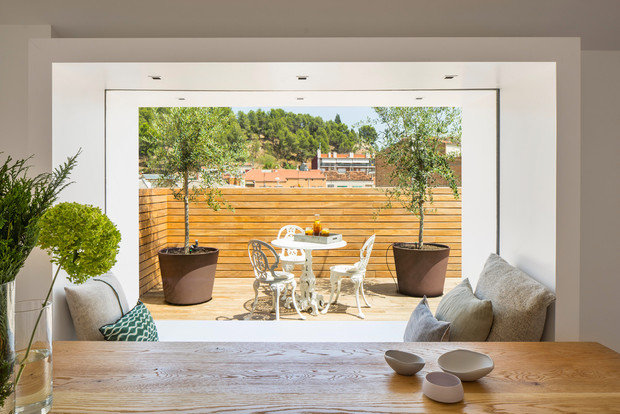 Фото из портфолио Дуплекс с террасой в Барселоне – фотографии дизайна интерьеров на INMYROOM