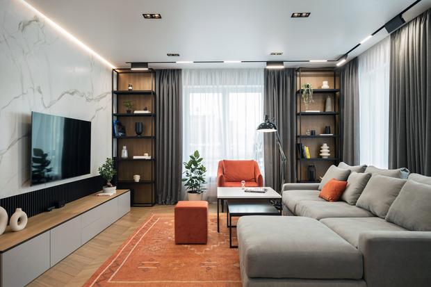 Фото из портфолио ЖК Аристократ – фотографии дизайна интерьеров на INMYROOM