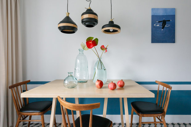 Фото из портфолио Трехкомнатная квартира в Москве, 60 м2 – фотографии дизайна интерьеров на INMYROOM