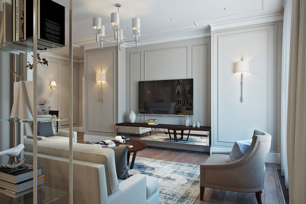 Фото из портфолио Квартира в жк "BARRIN HOUSE" в Москве – фотографии дизайна интерьеров на INMYROOM