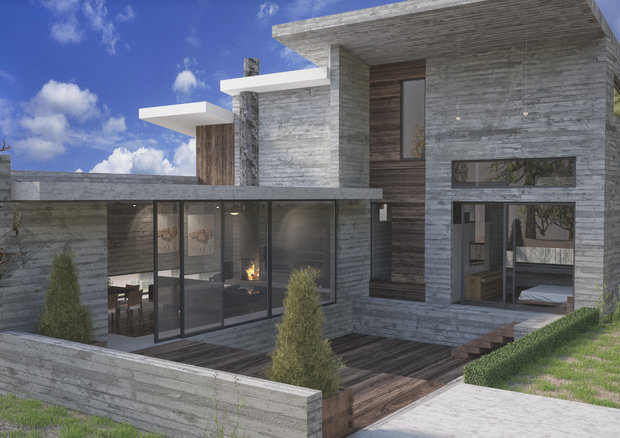 Фото из портфолио Concrete House – фотографии дизайна интерьеров на INMYROOM