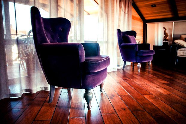 Фотография: Гостиная в стиле Прованс и Кантри, Дом, Дома и квартиры, Шале – фото на INMYROOM