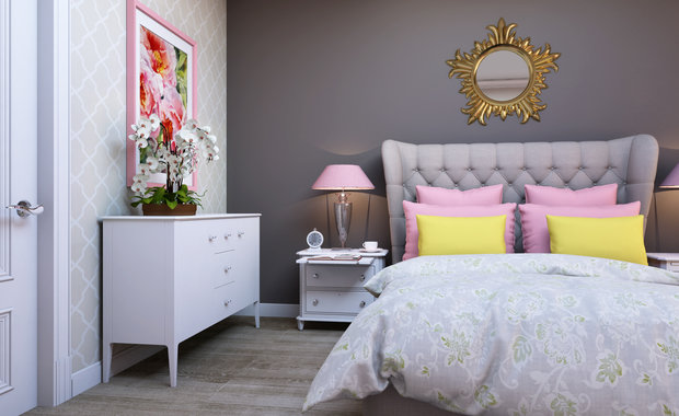 Фото из портфолио Серый Прованс, лимон и грейпфрут. – фотографии дизайна интерьеров на INMYROOM