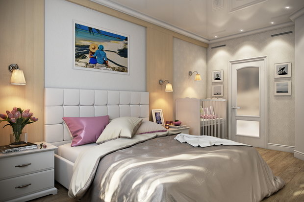 Фото из портфолио Нежные акценты – фотографии дизайна интерьеров на INMYROOM