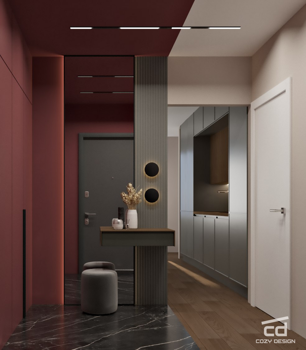 Фото из портфолио Квартира 38 м2 для молодой пары – фотографии дизайна интерьеров на INMYROOM