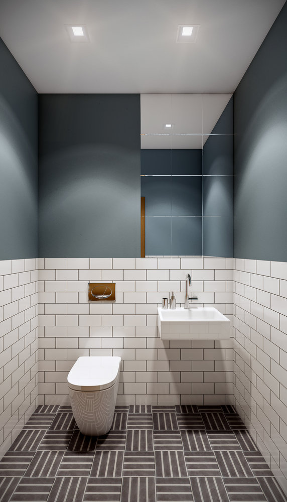 Фотография: Ванная в стиле Минимализм, Квартира, Проект недели, Москва, Co:Interior, 3 комнаты, 60-90 метров – фото на INMYROOM Фотография: Ванная в стиле Минимализм, Квартира, Проект недели, Москва, Co:Interior, 3 комнаты, 60-90 метров – фото на INMYROOM