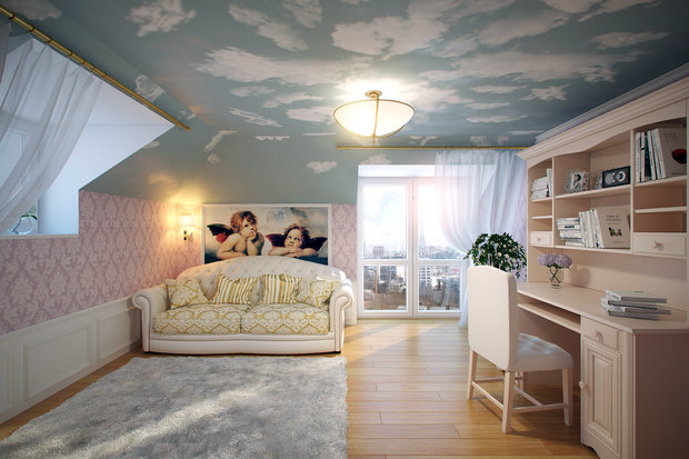 Фото из портфолио Дом в легкой классике – фотографии дизайна интерьеров на INMYROOM