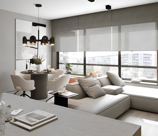 Фото из портфолио Квартира 130м2 в Москве – фотографии дизайна интерьеров на INMYROOM