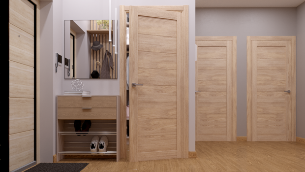 Фото из портфолио Квартира 96 кв. м. ЖК Летний сад – фотографии дизайна интерьеров на INMYROOM