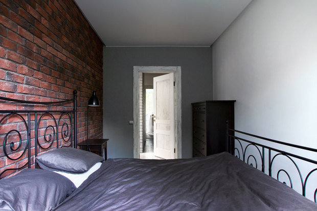 Фото из портфолио Трехкомнатная квартира в стиле лофт – фотографии дизайна интерьеров на INMYROOM