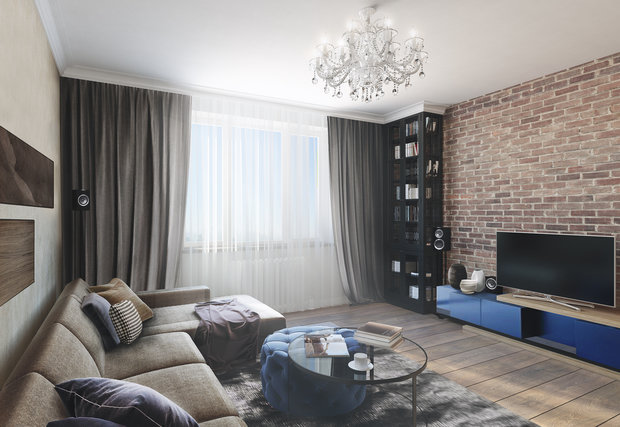 Фото из портфолио Квартира в подмосковном Раменском – фотографии дизайна интерьеров на INMYROOM