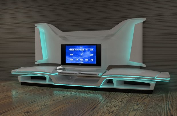 Фотография: Мебель и свет в стиле Хай-тек – фото на INMYROOM