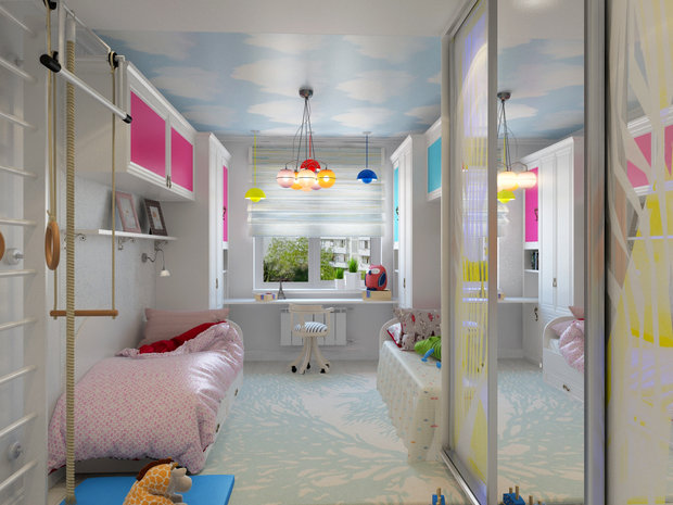 Фото из портфолио Квартира в стиле эклектика в ЖК Изумрудный – фотографии дизайна интерьеров на INMYROOM