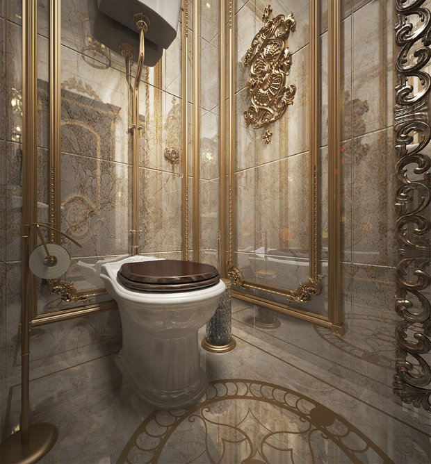 Фото из портфолио Апартаменты 154 м2 в стиле БАРОККО  – фотографии дизайна интерьеров на INMYROOM