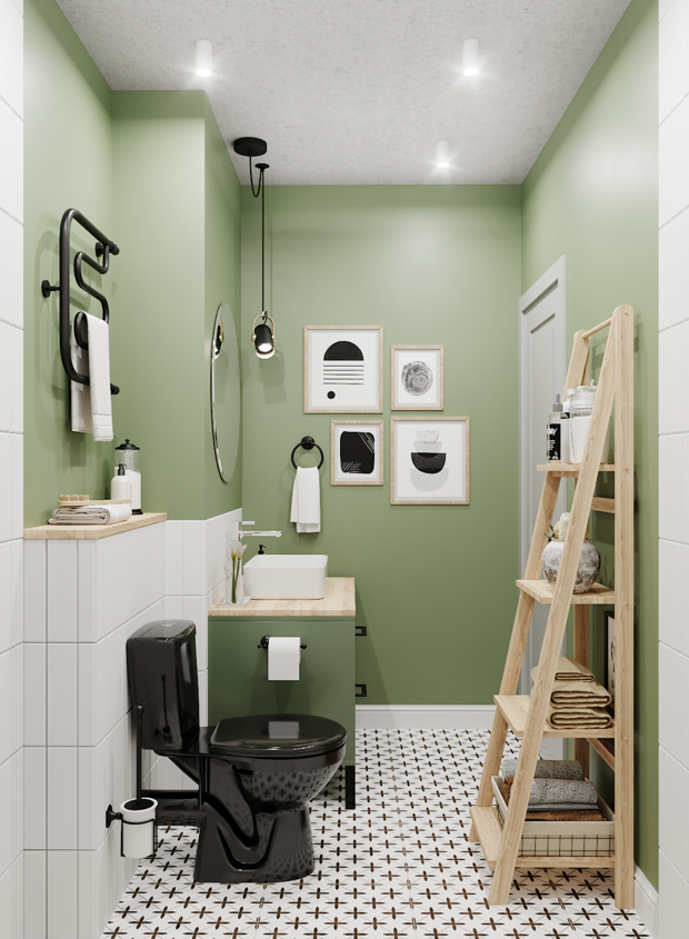 Фото из портфолио Однокомнатная квартира 39м2 – фотографии дизайна интерьеров на INMYROOM