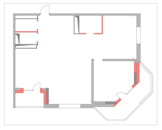 Фотография: Планировки в стиле Скандинавский, Классический, Эклектика, Квартира, Проект недели – фото на INMYROOM