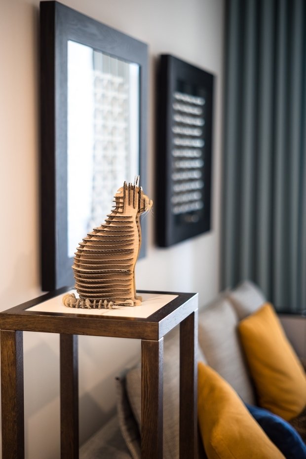 Фотография: Декор в стиле Современный, Квартира, Проект недели, Москва, Кирпичный дом, 3 комнаты, Более 90 метров, Галина Микулик – фото на INMYROOM