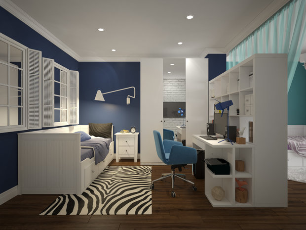 Фото из портфолио Квартира с кухней в стиле прованс – фотографии дизайна интерьеров на INMYROOM