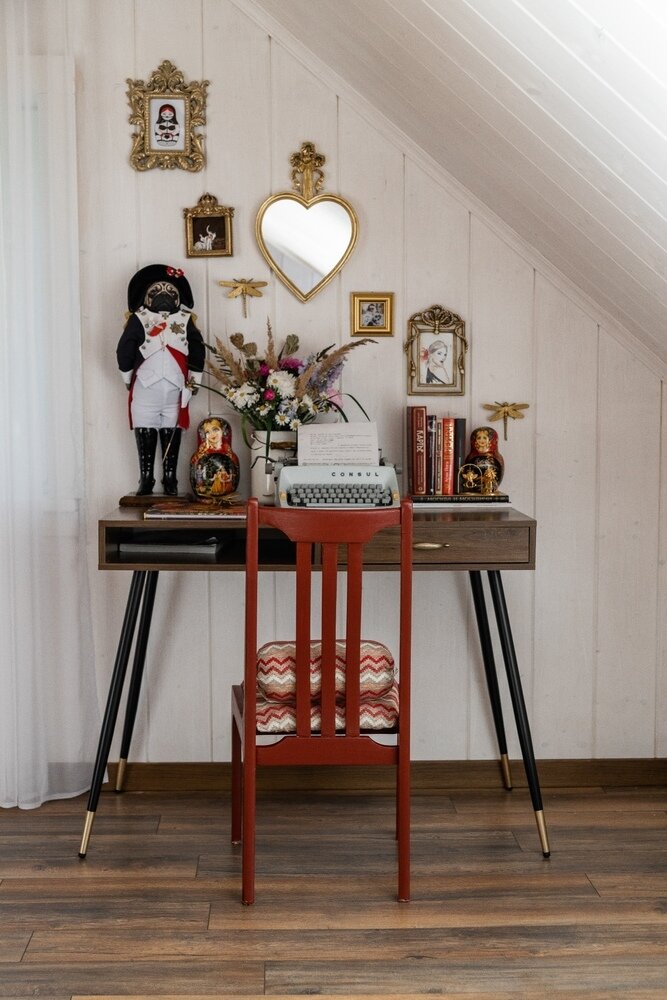 Фотография: Спальня в стиле Прованс и Кантри, Эклектика, Винтажный, Дом, Проект дня, Дом и дача, Беларусь, 3 комнаты, Более 90 метров, Наталья Балашевская – фото на INMYROOM