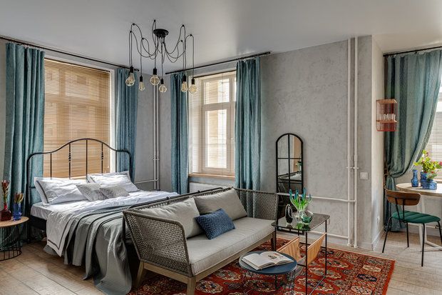 Фотография: Спальня в стиле Лофт, #каксэкономить – фото на INMYROOM