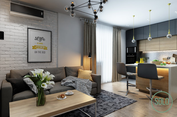 Фото из портфолио Пространство студии – фотографии дизайна интерьеров на INMYROOM