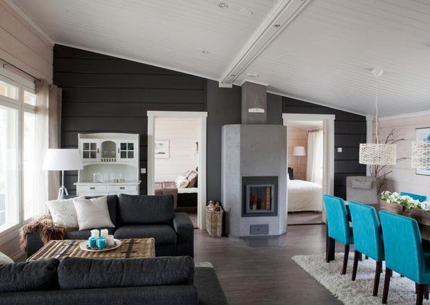 Фотография: Гостиная в стиле Скандинавский, Интерьер комнат – фото на INMYROOM