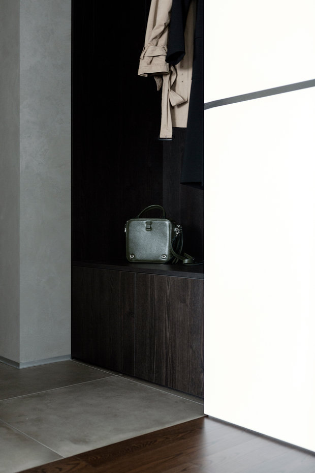 Фотография: Прихожая в стиле Минимализм, Квартира, Проект недели, Минск, 3 комнаты, Более 90 метров, Татьяна Манцевич – фото на INMYROOM