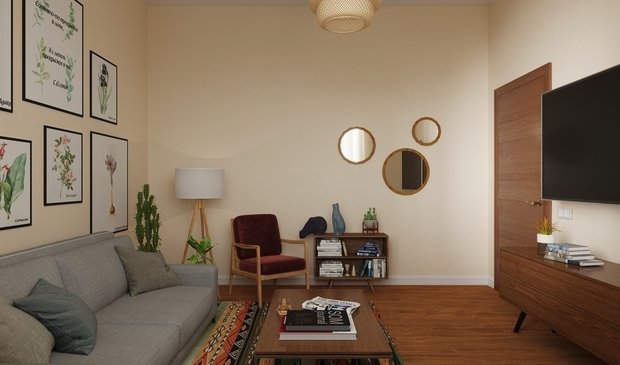 Фото из портфолио мидсенчури пространство – фотографии дизайна интерьеров на INMYROOM