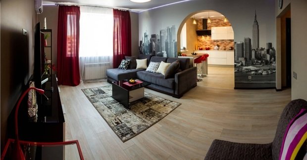 Фото из портфолио Квартира студия 40м2 – фотографии дизайна интерьеров на INMYROOM
