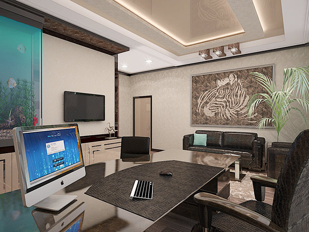 Фото из портфолио Офис. – фотографии дизайна интерьеров на INMYROOM