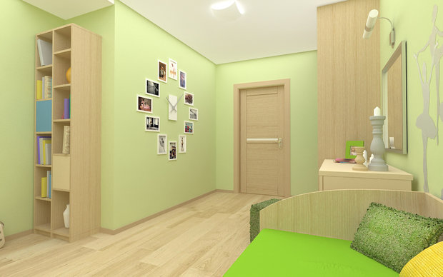 Фото из портфолио Реализованный проект. Квартира 120 м.кв.Новосибирск, ул.1905 г. – фотографии дизайна интерьеров на INMYROOM