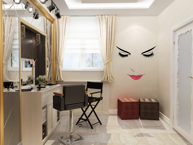 Фото из портфолио Кабинет визажиста – фотографии дизайна интерьеров на INMYROOM