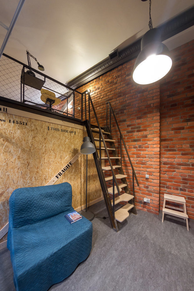 Фотография: Гостиная в стиле Лофт, Советы – фото на INMYROOM