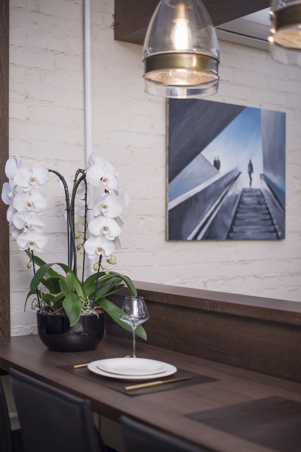 Фотография: Декор в стиле Современный, Лофт, Квартира, Проект недели, Москва, Дина Александрова, Сталинка, Анна Тимофеева, 3 комнаты, 60-90 метров – фото на INMYROOM