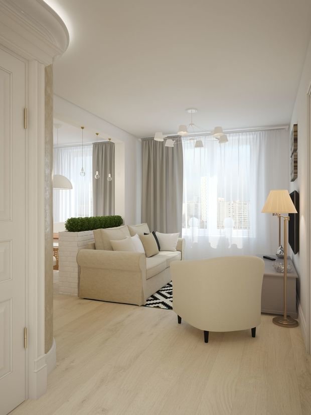 Фото из портфолио  Скандинавском стиль в ЖК WeltonPark – фотографии дизайна интерьеров на INMYROOM