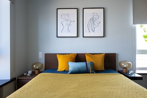 Фотография: Спальня в стиле Современный, Минимализм, Квартира, Проект дня, Москва, Buro Brainstorm, 3 комнаты, 60-90 метров – фото на INMYROOM