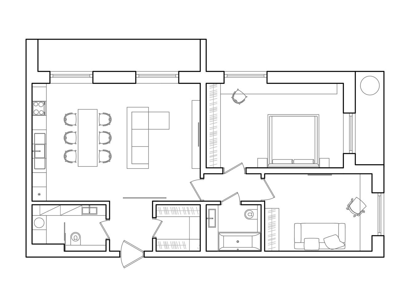 Фотография: Планировки в стиле , Современный, Квартира, Минимализм, Проект недели, Санкт-Петербург, Эко, 3 комнаты, 60-90 метров, Монолитно-кирпичный, Background, ЖК «Жемчужный Фрегат» – фото на INMYROOM Фотография: Планировки в стиле , Современный, Квартира, Минимализм, Проект недели, Санкт-Петербург, Эко, 3 комнаты, 60-90 метров, Монолитно-кирпичный, Background, ЖК «Жемчужный Фрегат» – фото на INMYROOM