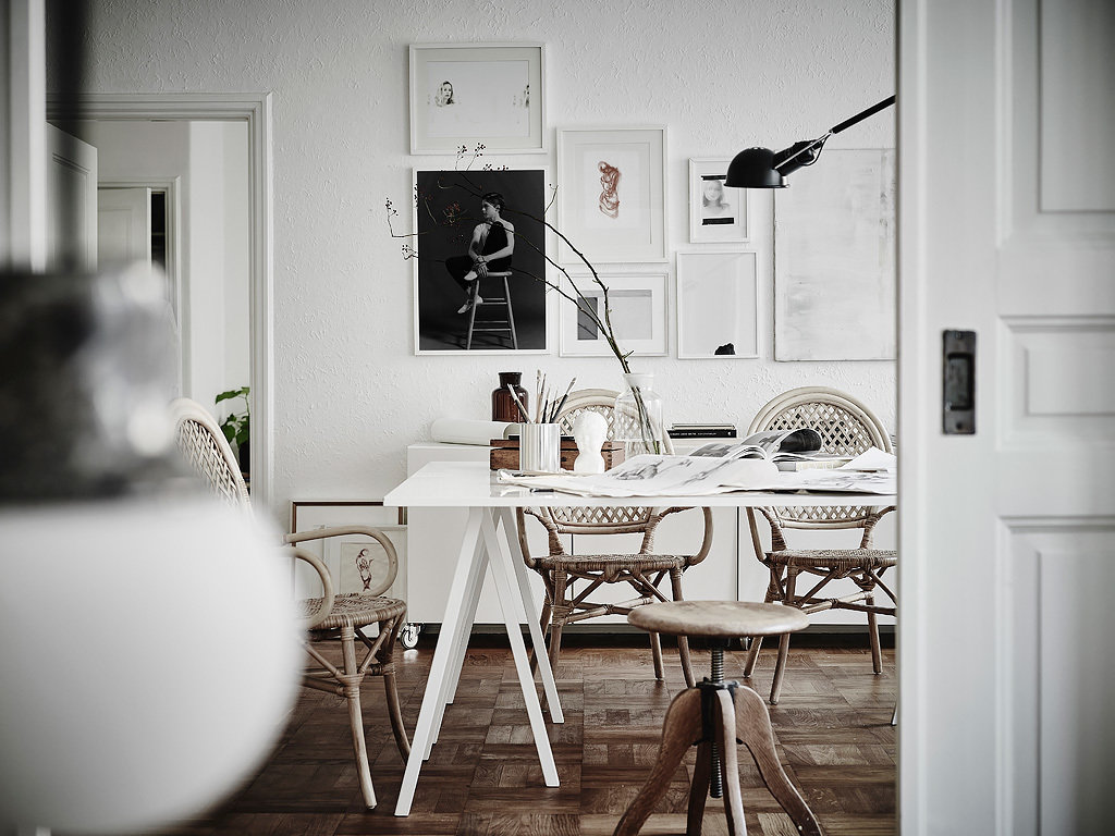 Фотография: Кабинет в стиле Скандинавский, Декор интерьера, Квартира – фото на INMYROOM