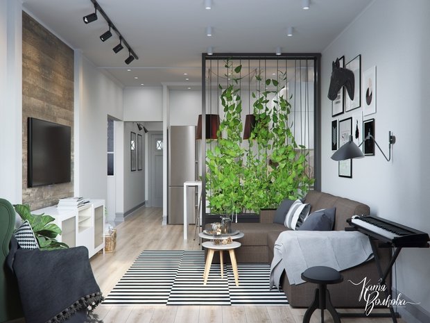Фото из портфолио Квартира для музыкантов – фотографии дизайна интерьеров на INMYROOM