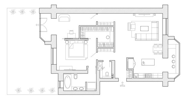 Фото из портфолио Квартира в Чебоксарах – фотографии дизайна интерьеров на INMYROOM