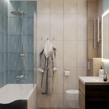 Фото из портфолио Ванная 3,2 м2 – фотографии дизайна интерьеров на INMYROOM
