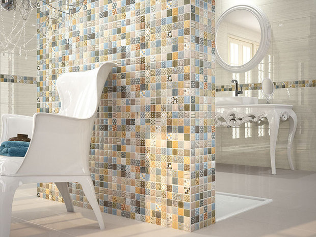 Фото из портфолио мозаика, "кабанчики, пэчворк. – фотографии дизайна интерьеров на INMYROOM